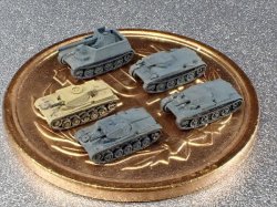 画像2: Fire Starter[FS-G37]1/700　ドイツ軍　II号戦車セット