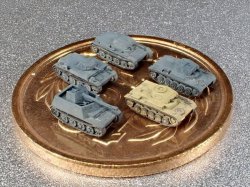 画像5: Fire Starter[FS-G37]1/700　ドイツ軍　II号戦車セット