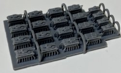 画像4: Fire Starter[FS-G3]1/700　ドイツ軍 戦車セット１　独ソ戦初期