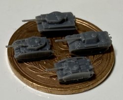 画像2: Fire Starter[FS-G4]1/700　ドイツ軍 戦車セット2　クルスク