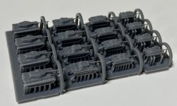 画像5: Fire Starter[FS-G4]1/700　ドイツ軍 戦車セット2　クルスク