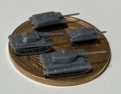 画像3: Fire Starter[FS-G5]1/700　ドイツ軍 戦車セット3　アルデンヌ