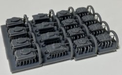 画像5: Fire Starter[FS-G5]1/700　ドイツ軍 戦車セット3　アルデンヌ