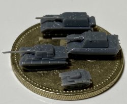 画像5: Fire Starter[FS-G7]1/700　ドイツ軍 戦車セット5　128ｍｍ