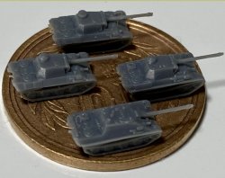 画像2: Fire Starter[FS-G8]1/700　ドイツ軍 戦車セット6　パンターセット