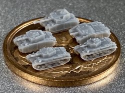 画像2: Fire Starter[FS-H1]1/700　ハンガリー軍　戦車セット1