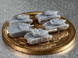 画像4: Fire Starter[FS-H1]1/700　ハンガリー軍　戦車セット1