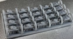 画像7: Fire Starter[FS-H1]1/700　ハンガリー軍　戦車セット1