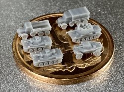 画像2: Fire Starter[FS-H2]1/700　ハンガリー軍　戦車セット2