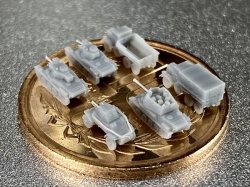 画像3: Fire Starter[FS-H2]1/700　ハンガリー軍　戦車セット2