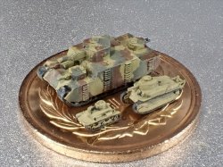 画像2: Fire Starter[FS-JPN7]1/700　日本軍　94式軽装甲車　89式戦車　オイ車