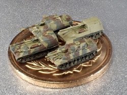 画像2: Fire Starter[FS-JPN9]1/700　日本軍　本土決戦車両セット2　五式戦車、ホリI、ホリII
