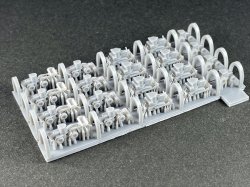 画像3: Fire Starter[FS-M8]1/700　大型重機セット