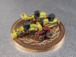 画像4: Fire Starter[FS-M8]1/700　大型重機セット