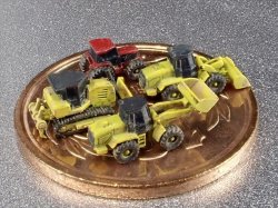 画像6: Fire Starter[FS-M8]1/700　大型重機セット