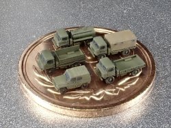画像2: Fire Starter[FS-MR9]1/700　現用ロシア軍　GAZ-66 & UAZ-469セット