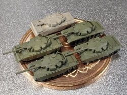 画像2: Fire Starter[FS-MUK1]1/700　現用英軍　センチュリオンMark5セット　