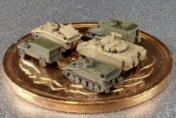 画像3: Fire Starter[FS-MUK4]1/700　現用英軍　戦闘車両セット　