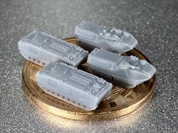 画像2: Fire Starter[FS-MUS10]1/700　現用米軍 LVTP-5/LVTP-7/AAV7A1 セット