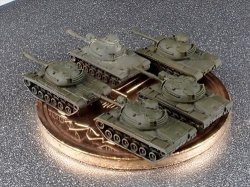 画像3: Fire Starter[FS-MUS17]1/700　現用米軍 M48戦車　セット