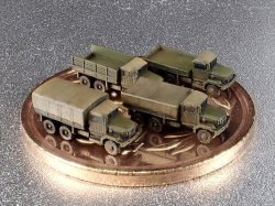 画像7: Fire Starter[FS-MUS18]1/700　現用米軍 M35トラック　セット