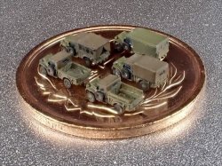 画像5: Fire Starter[FS-MUS19]1/700　現用米軍 M37,M42,M43トラック　セット