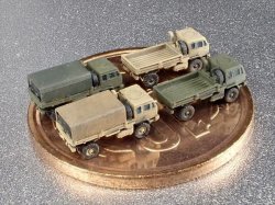画像4: Fire Starter[FS-MUS22]1/700　現用米軍　M1078 TRUCK　セット