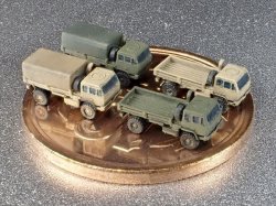 画像5: Fire Starter[FS-MUS22]1/700　現用米軍　M1078 TRUCK　セット