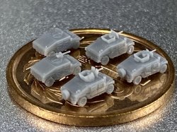 画像4: Fire Starter[FS-MUS7]1/700　現用米軍　HMMWVセット