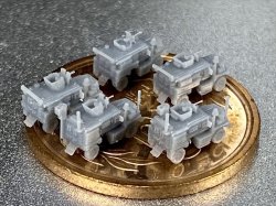 画像4: Fire Starter[FS-MUS8]1/700　現用米軍　クーガーMRAP 4X4セット