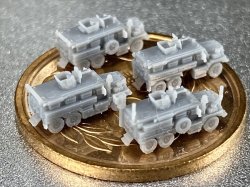 画像8: Fire Starter[FS-MUS9]1/700　現用米軍　クーガーMRAP 6x6セット