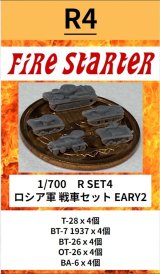 Fire Starter[FS-R4]1/700　ロシア軍　戦車セット　EARY2