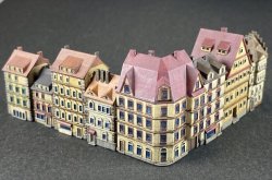 画像4: Fire Starter[FS-ST5]1/700　欧州建築物　高層住宅セット(1)