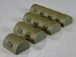 画像4: Fire Starter[FS-ST8]1/700　カマボコ兵舎セット