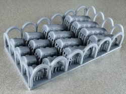 画像7: Fire Starter[FS-ST8]1/700　カマボコ兵舎セット