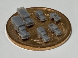 画像5: Fire Starter[FS-UK1]1/700　英軍車両セット　スカウトカー,オースティン,オースティントラック,シボレートラック