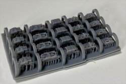 画像3: Fire Starter[FS-UK5]1/700　英軍牽引車両セット