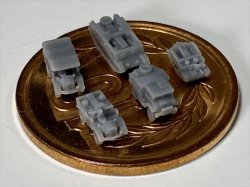 画像7: Fire Starter[FS-UK5]1/700　英軍牽引車両セット