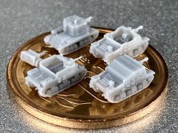 画像4: Fire Starter[FS-UK7]1/700　英軍 自走砲火砲セット　