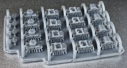 画像6: Fire Starter[FS-UK7]1/700　英軍 自走砲火砲セット　