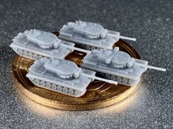 画像5: Fire Starter[FS-US15]1/700　米軍 重戦車 セット