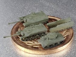 画像4: Fire Starter[FS-US16]1/700　米軍 T28重駆逐戦車、M4ジャンボ セット