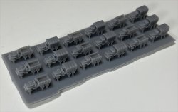 画像2: Fire Starter[FS-US2]1/700　米軍車両セット2 GMCトラック