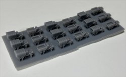 画像3: Fire Starter[FS-US2]1/700　米軍車両セット2 GMCトラック