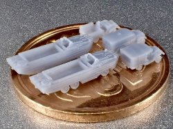 画像4: Fire Starter[FS-US3]1/700　米軍車両セット3 ダッジトラック,ダッジアンビュランス,DUKW