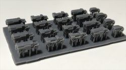 画像3: Fire Starter[FS-US4]1/700　米軍燃料給油トラックセット