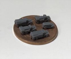 画像5: Fire Starter[FS-US4]1/700　米軍燃料給油トラックセット