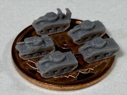 画像4: Fire Starter[FS-US6]1/700　米軍戦車セット　EARY to MID