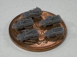 画像2: Fire Starter[FS-US9]1/700　米軍ハーフトラックセット