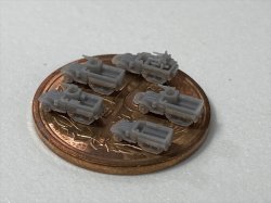 画像3: Fire Starter[FS-US9]1/700　米軍ハーフトラックセット